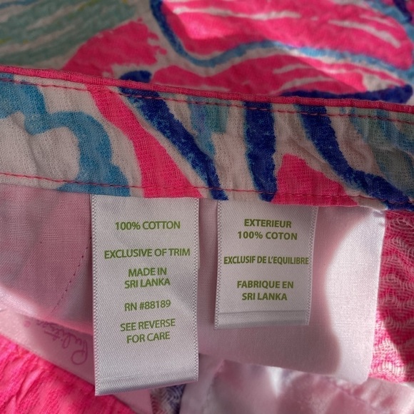 Lilly Pulitzer Adie Swept by Tide shorts 10 - Picture 4 of 5